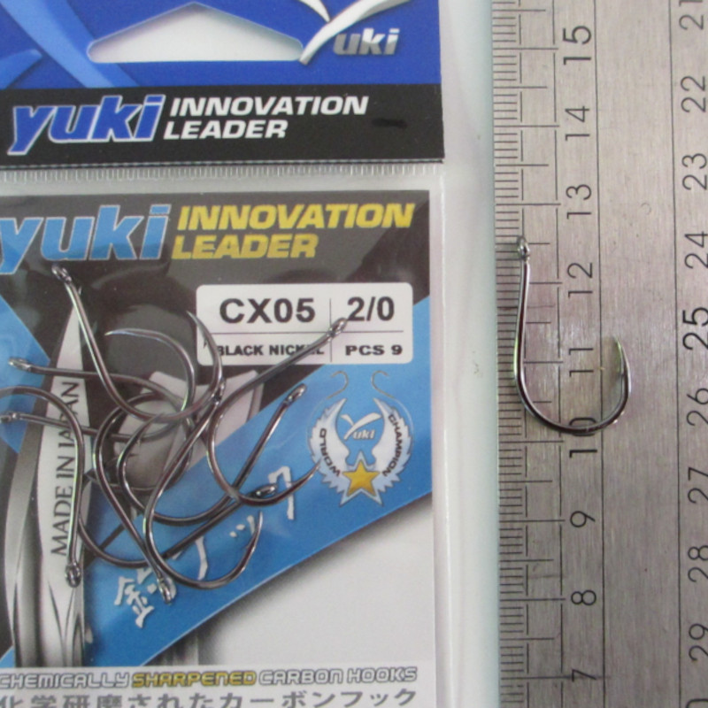 Hameçons YUKI BX60 2/0 Pour Pêche En Mer Ou Rivière, Lot De Qualité